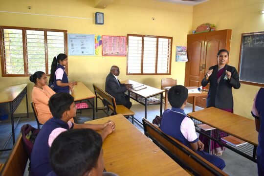 ICSE Affiliation Inspection - Mr. Rajan Babu Undrasi (27.2.2024)