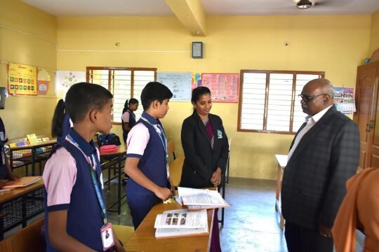 ICSE Affiliation Inspection - Mr. Rajan Babu Undrasi (27.2.2024)