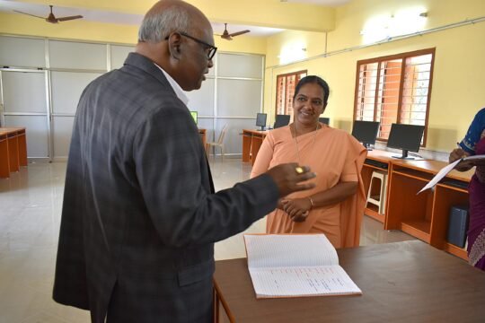 ICSE Affiliation Inspection - Mr. Rajan Babu Undrasi (27.2.2024)