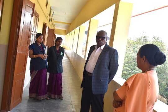 ICSE Affiliation Inspection - Mr. Rajan Babu Undrasi (27.2.2024)
