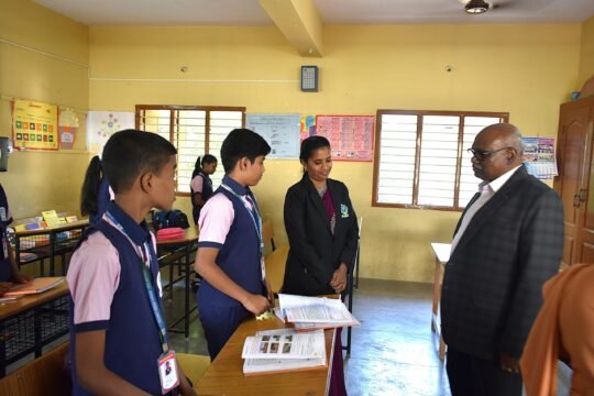 ICSE Affiliation Inspection - Mr. Rajan Babu Undrasi (27.2.2024)
