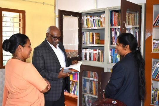 ICSE Affiliation Inspection - Mr. Rajan Babu Undrasi (27.2.2024)