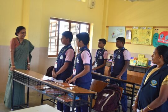 ICSE Affiliation Inspection - Miss MARIA Monica on (7. 02. 2025)