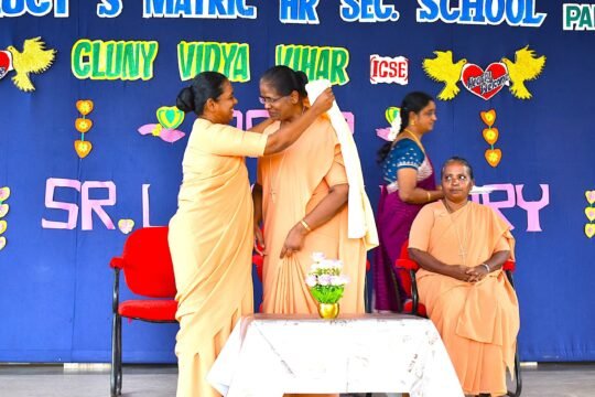VISIT OF REV. SR. LOURDHU MARY - PROVINCIAL, CLUNY SOUTH CENTRAL PROVINCE. (20. 01.2025)