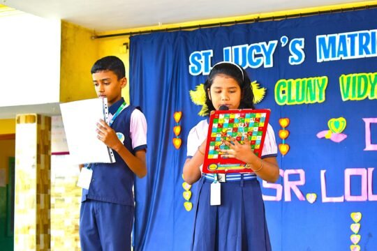 VISIT OF REV. SR. LOURDHU MARY - PROVINCIAL, CLUNY SOUTH CENTRAL PROVINCE. (20. 01.2025)
