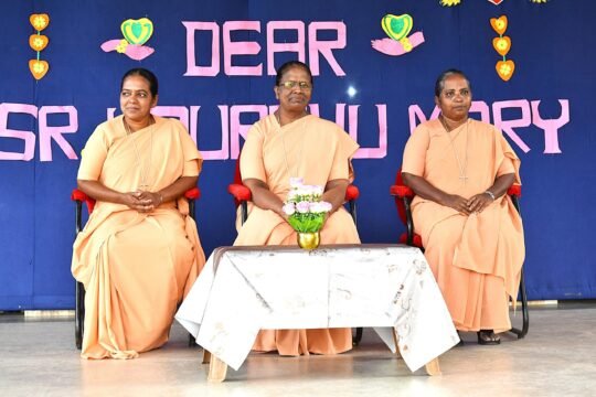 VISIT OF REV. SR. LOURDHU MARY - PROVINCIAL, CLUNY SOUTH CENTRAL PROVINCE. (20. 01.2025)