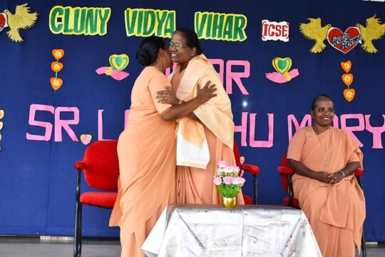 VISIT OF REV. SR. LOURDHU MARY - PROVINCIAL, CLUNY SOUTH CENTRAL PROVINCE. (20. 01.2025)