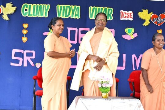 VISIT OF REV. SR. LOURDHU MARY - PROVINCIAL, CLUNY SOUTH CENTRAL PROVINCE. (20. 01.2025)