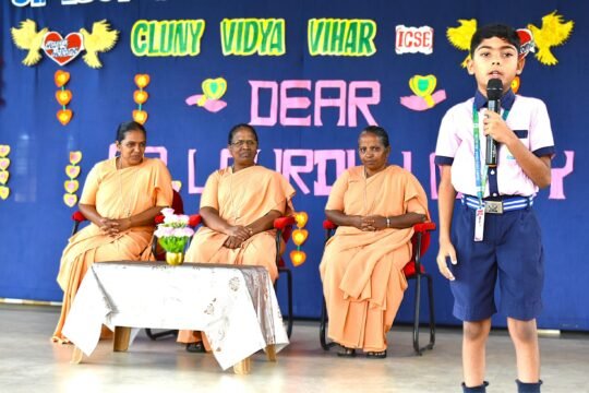 VISIT OF REV. SR. LOURDHU MARY - PROVINCIAL, CLUNY SOUTH CENTRAL PROVINCE. (20. 01.2025)