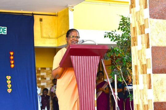 VISIT OF REV. SR. LOURDHU MARY - PROVINCIAL, CLUNY SOUTH CENTRAL PROVINCE. (20. 01.2025)