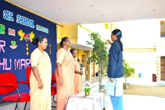 VISIT OF REV. SR. LOURDHU MARY - PROVINCIAL, CLUNY SOUTH CENTRAL PROVINCE. (20. 01.2025)