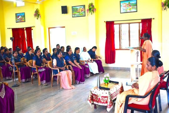 VISIT OF REV. SR. LOURDHU MARY - PROVINCIAL, CLUNY SOUTH CENTRAL PROVINCE. (20. 01.2025)