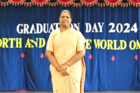 VISIT OF REV. SR. LOURDHU MARY - PROVINCIAL, CLUNY SOUTH CENTRAL PROVINCE. (20. 01.2025)