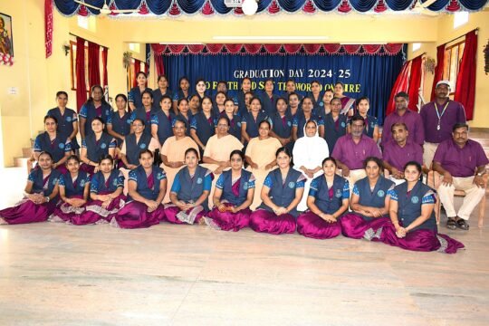 VISIT OF REV. SR. LOURDHU MARY - PROVINCIAL, CLUNY SOUTH CENTRAL PROVINCE. (20. 01.2025)