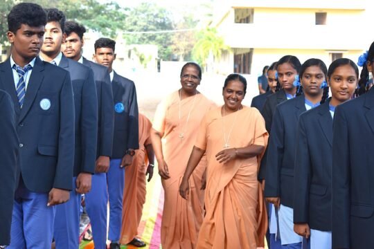 VISIT OF REV. SR. LOURDHU MARY - PROVINCIAL, CLUNY SOUTH CENTRAL PROVINCE. (20. 01.2025)